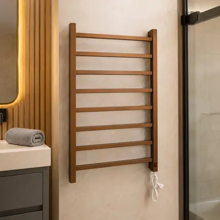 Toalheiro Térmico 75x54cm Plasgetec Square Grande 127V Corten Ref Deca